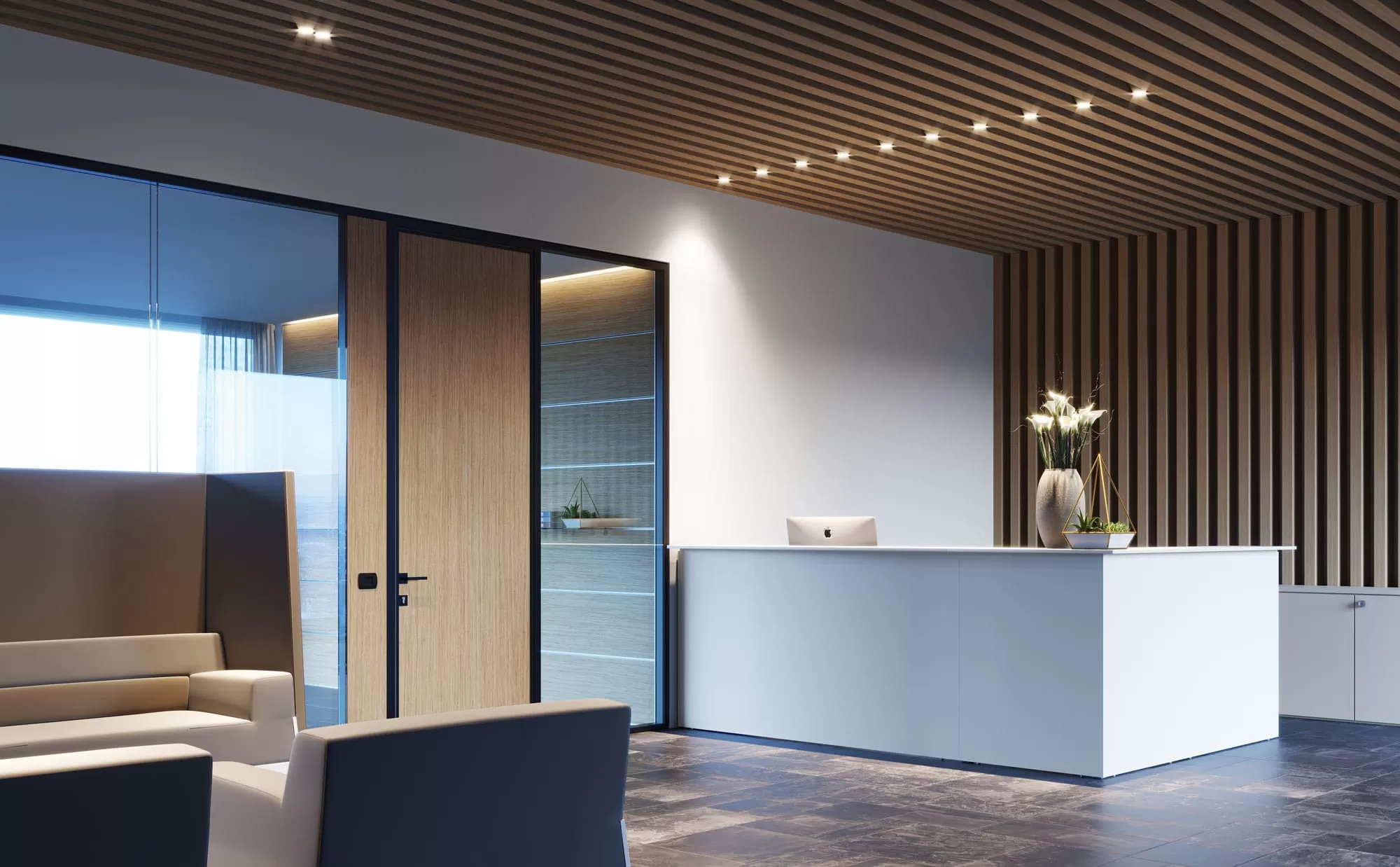 Reception Desk for Office and Hotel - Frezza