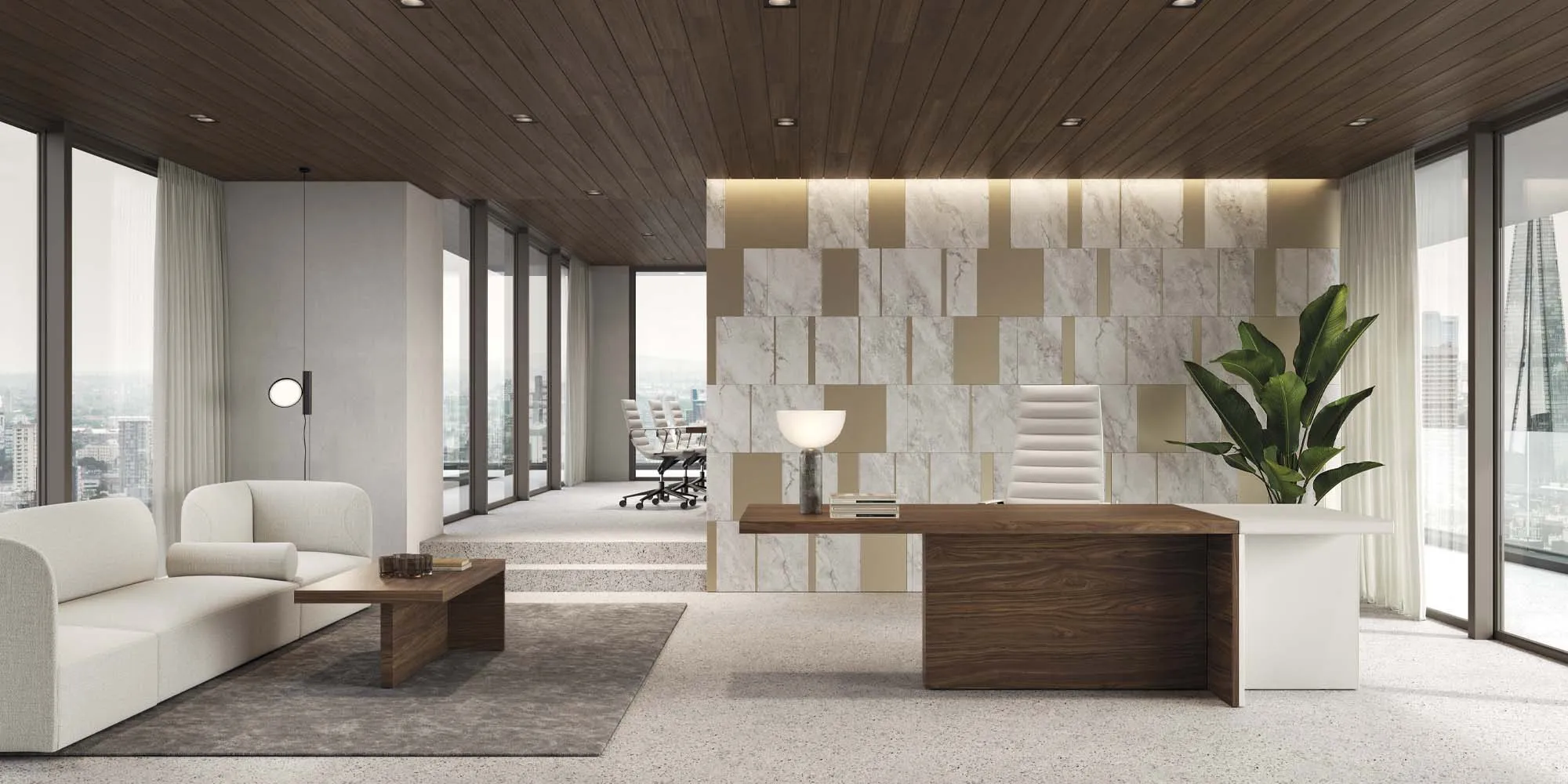 Presidential Office Desk and Executive Desk - Mux70 Frezza
