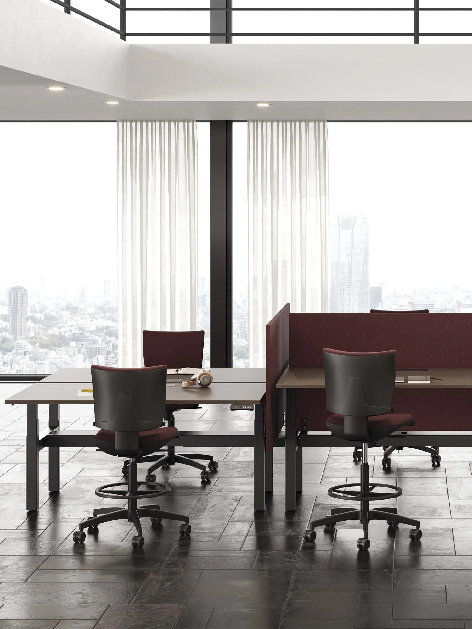 Bureau Réglable en Hauteur pop ad Frezza