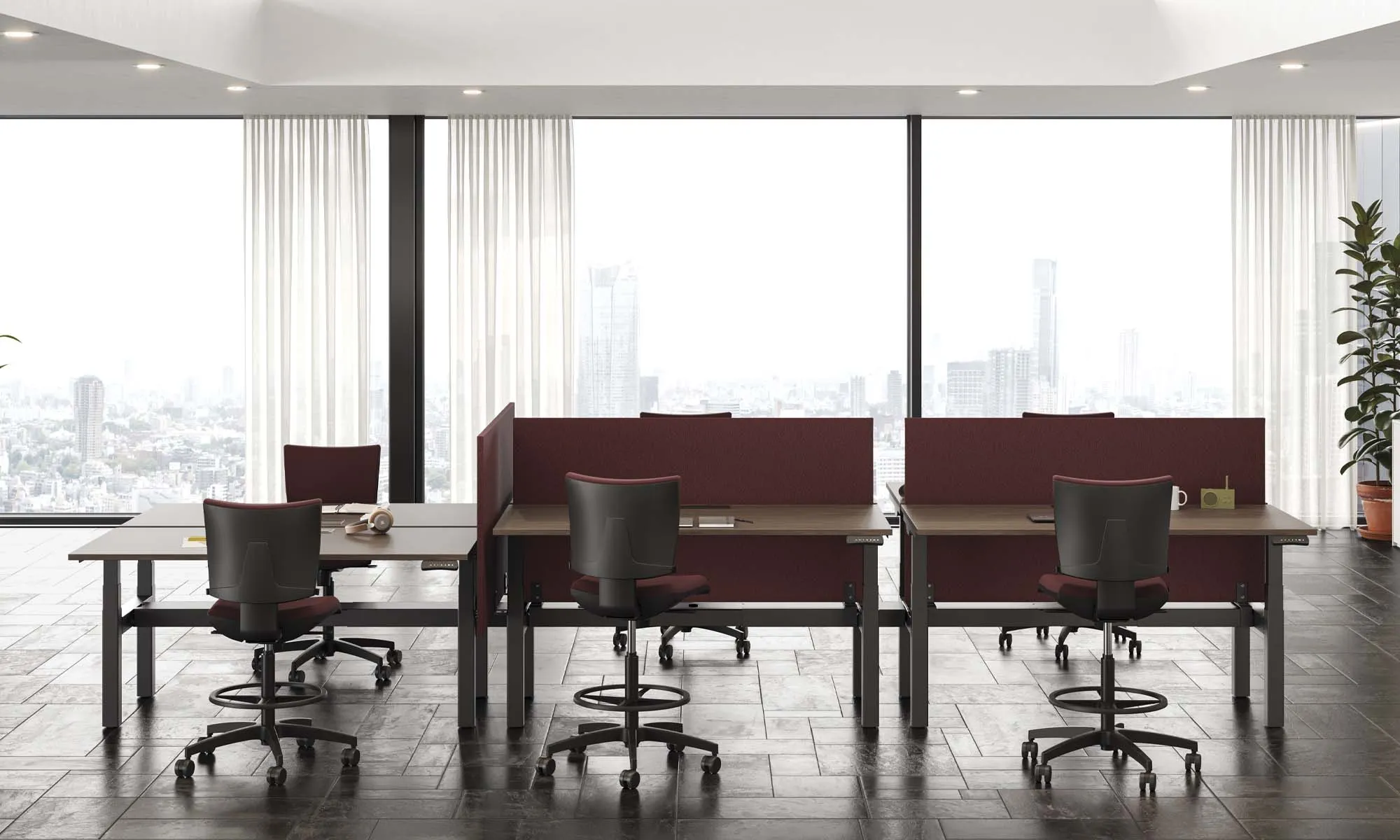 Bureau Réglable en Hauteur pop ad Frezza