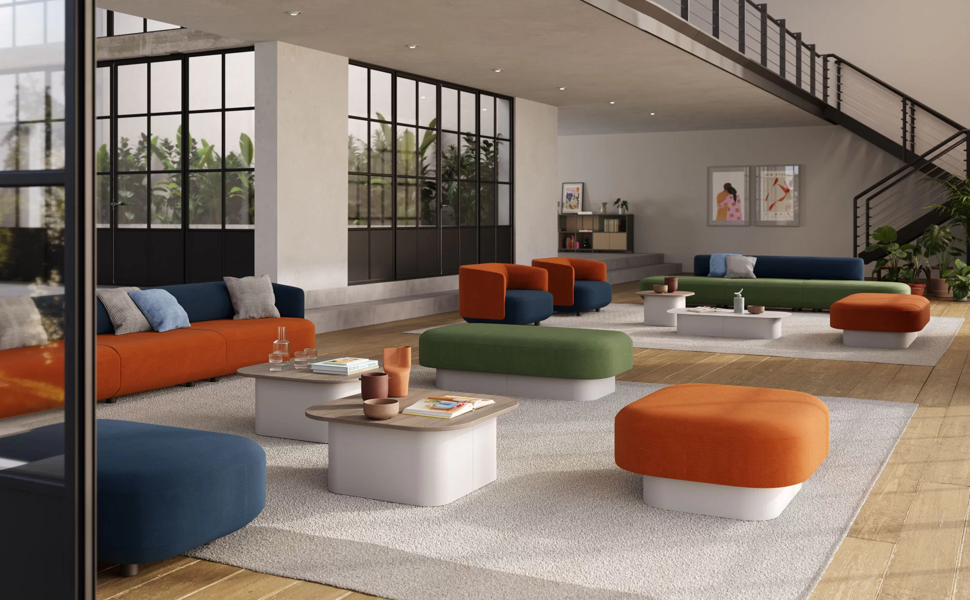 Poufs de Design pour le Bureau et la Salle d’Attente - Frezza