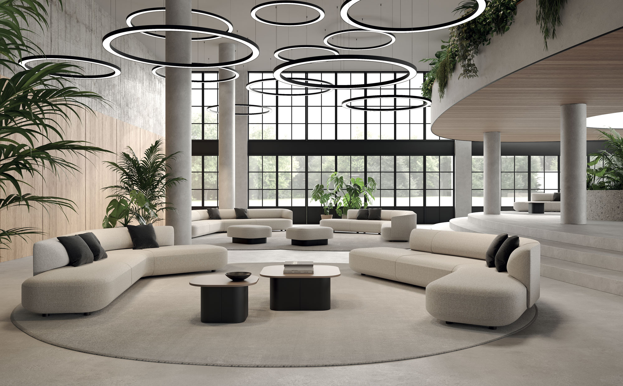 3 Divani Di Design Per Sala D Attesa Contemporanea