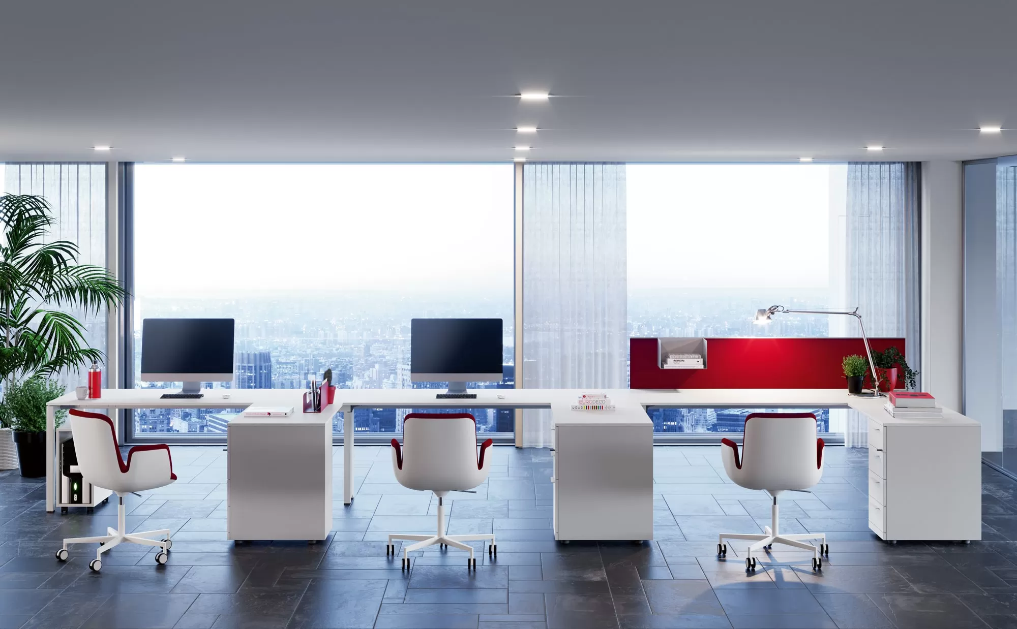 Bureaux Opératifs pour le Bureau Moderne - Pop Easy Frezza