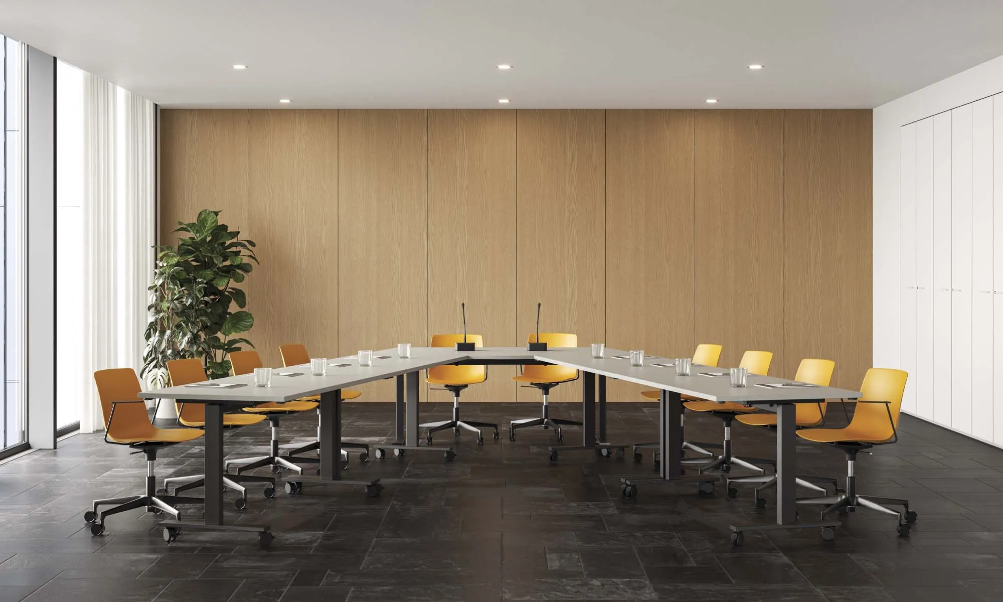 Bureau Pliant avec Roues - Pop Folding Frezza