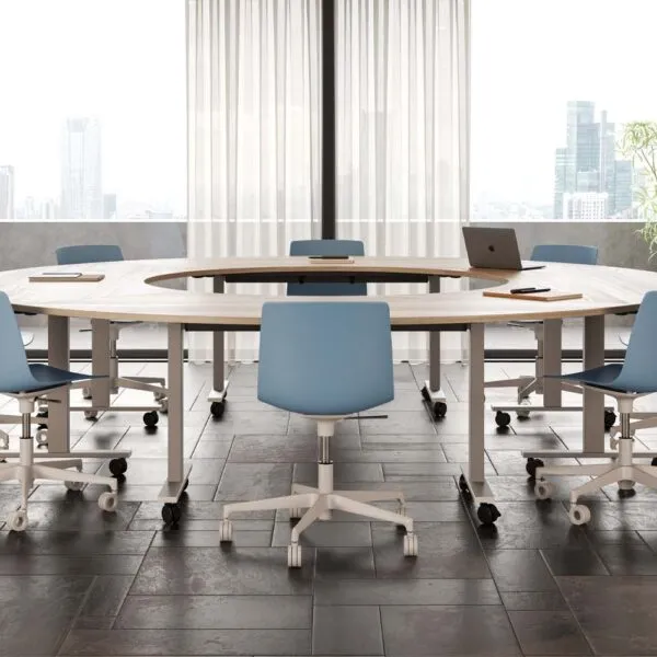 Folding Desk with Wheels - Frezza Pop Folding