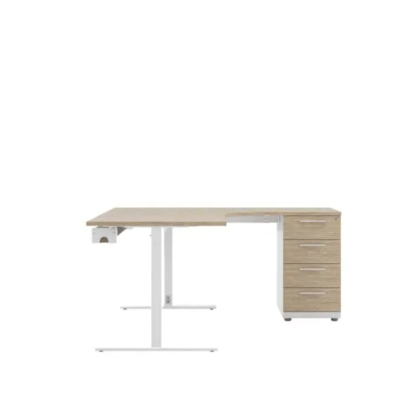 Height Adjustable Office Desk with a Minimal Design - Pop Tee
