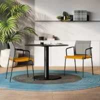Visitor Chairs for Office and Chairs with Swivel Castors - Frame