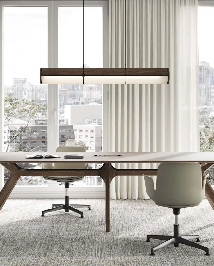 Meeting Tables for Office in Glass and Wood - Dr