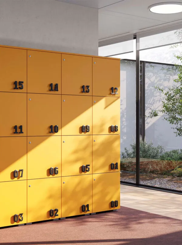 armadietti modulari Lockers per ufficio condiviso