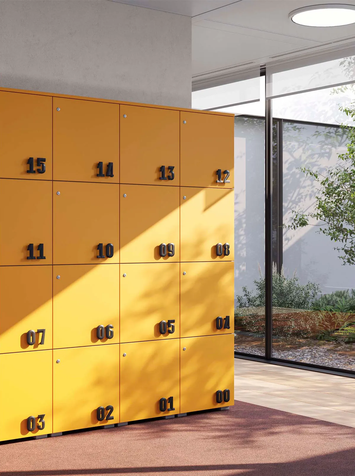 armadietti modulari Lockers per ufficio condiviso