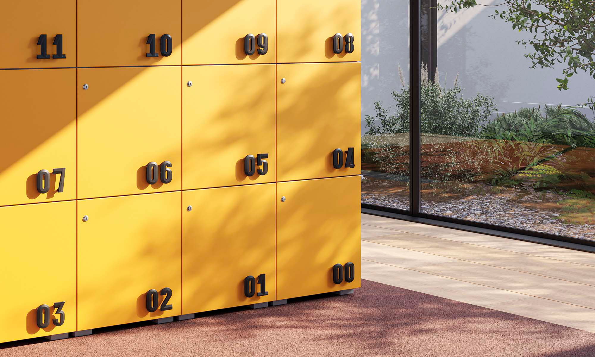 armadietti per ufficio condivisi Lockers Frezza