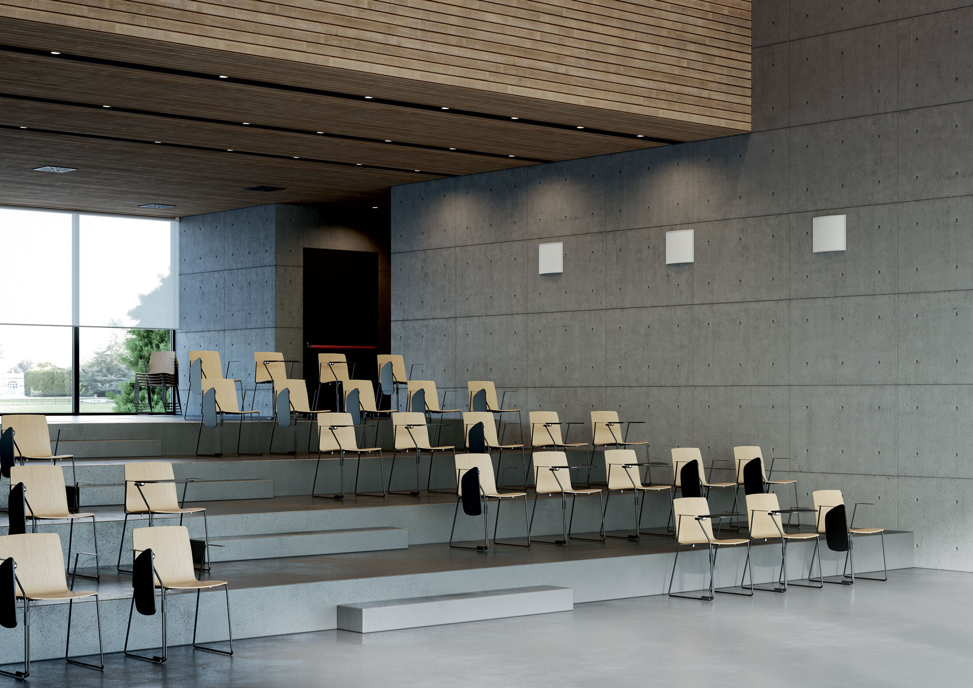 Sedie per hotel adatte a sale conferenze e meeting