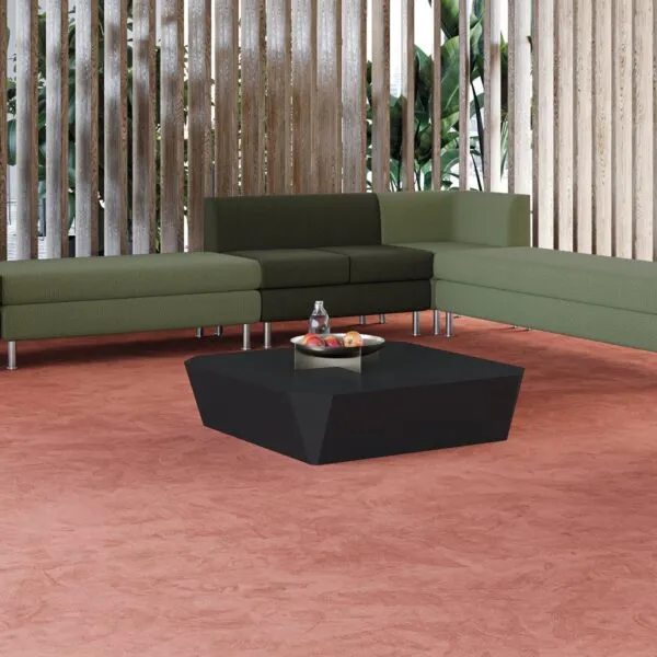 Domino benches, armchairs and sofas for office in a waiting area with corner modules