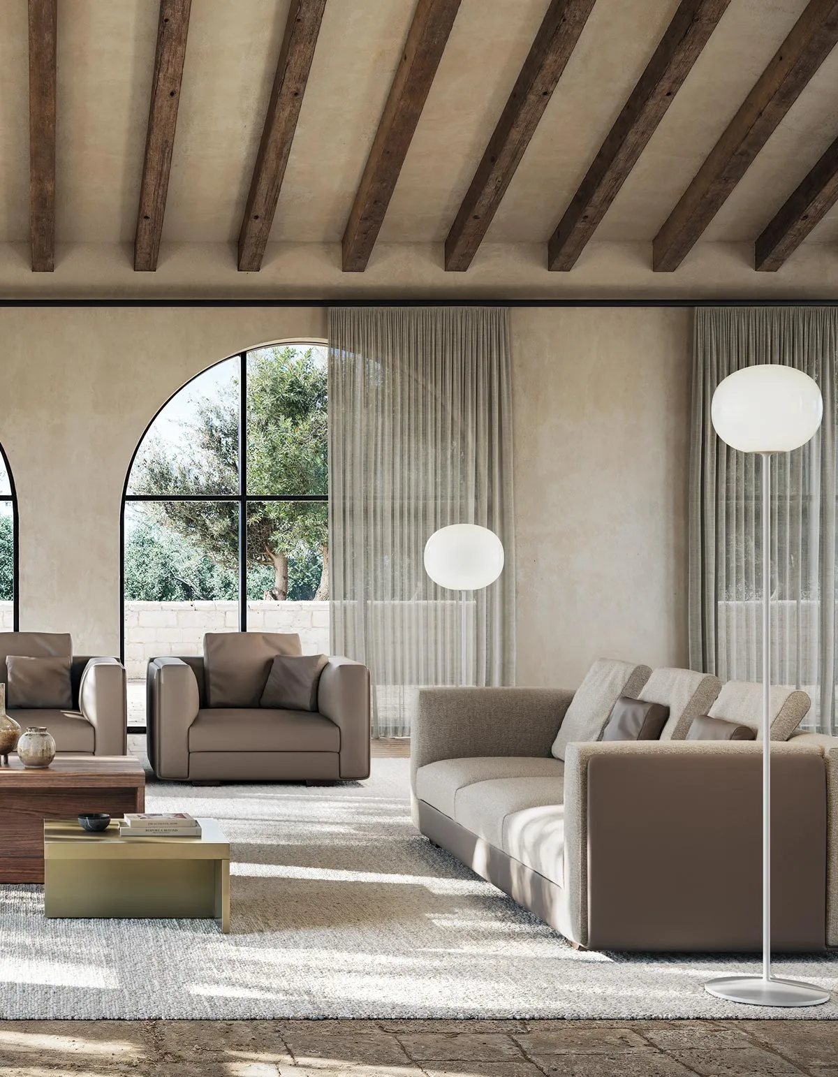 poltrone e divani di lusso e design per ufficio Russell Frezza