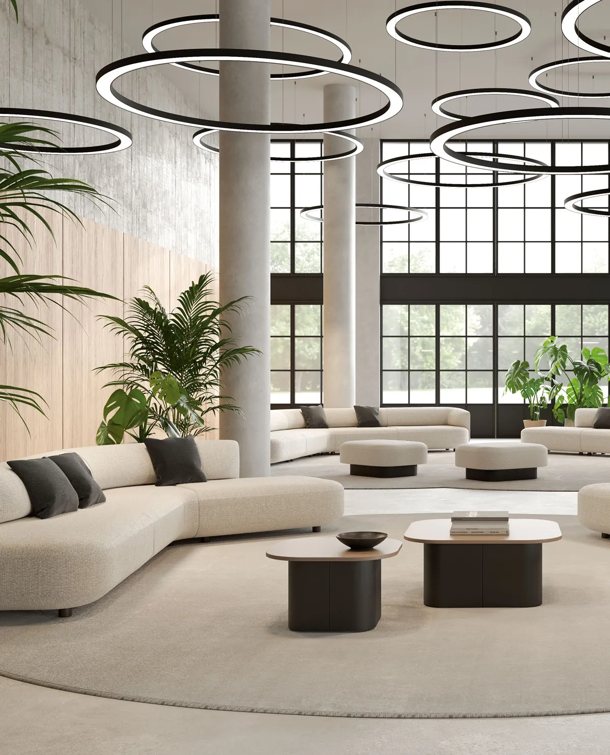 arredamento per ufficio poltrone pouf e divani per sala d'attesa afina