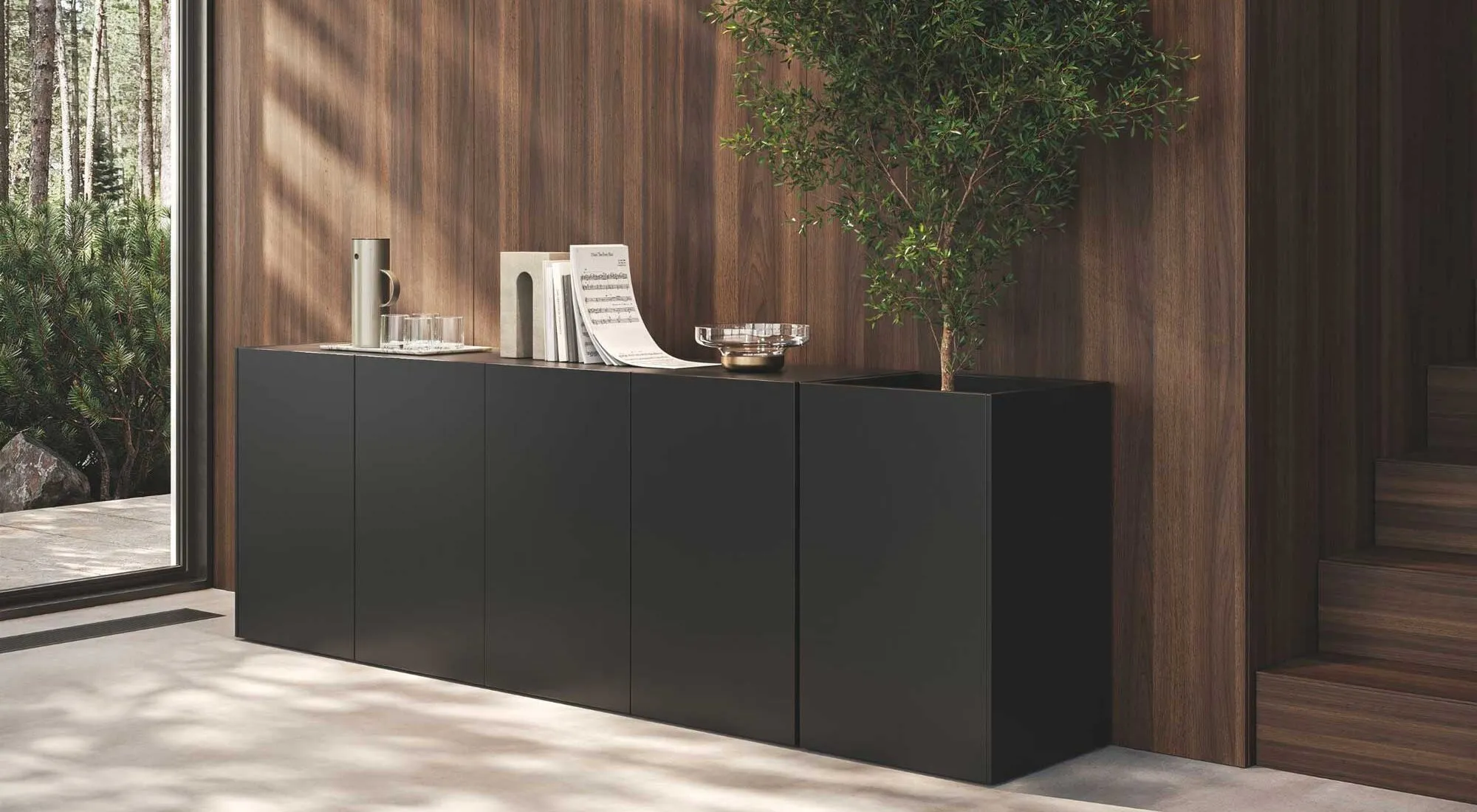 Design d'intérieur « biophilic » Mobilier Frezza inspiré de la nature