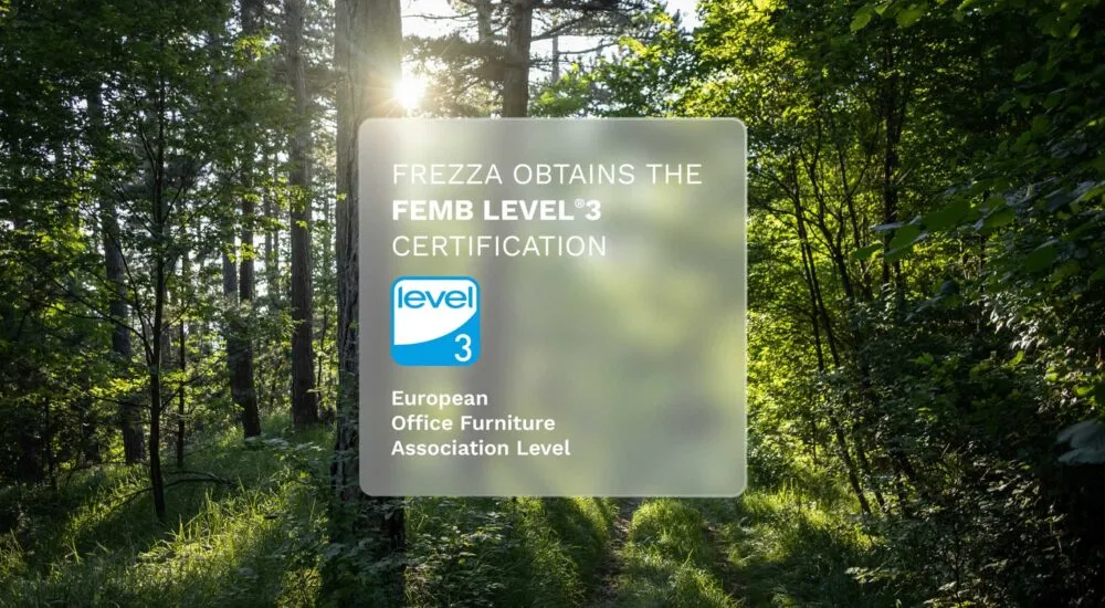 Frezza ottiene la certificazione FEMB LEVEL 3: un nuovo traguardo per il design sostenibile