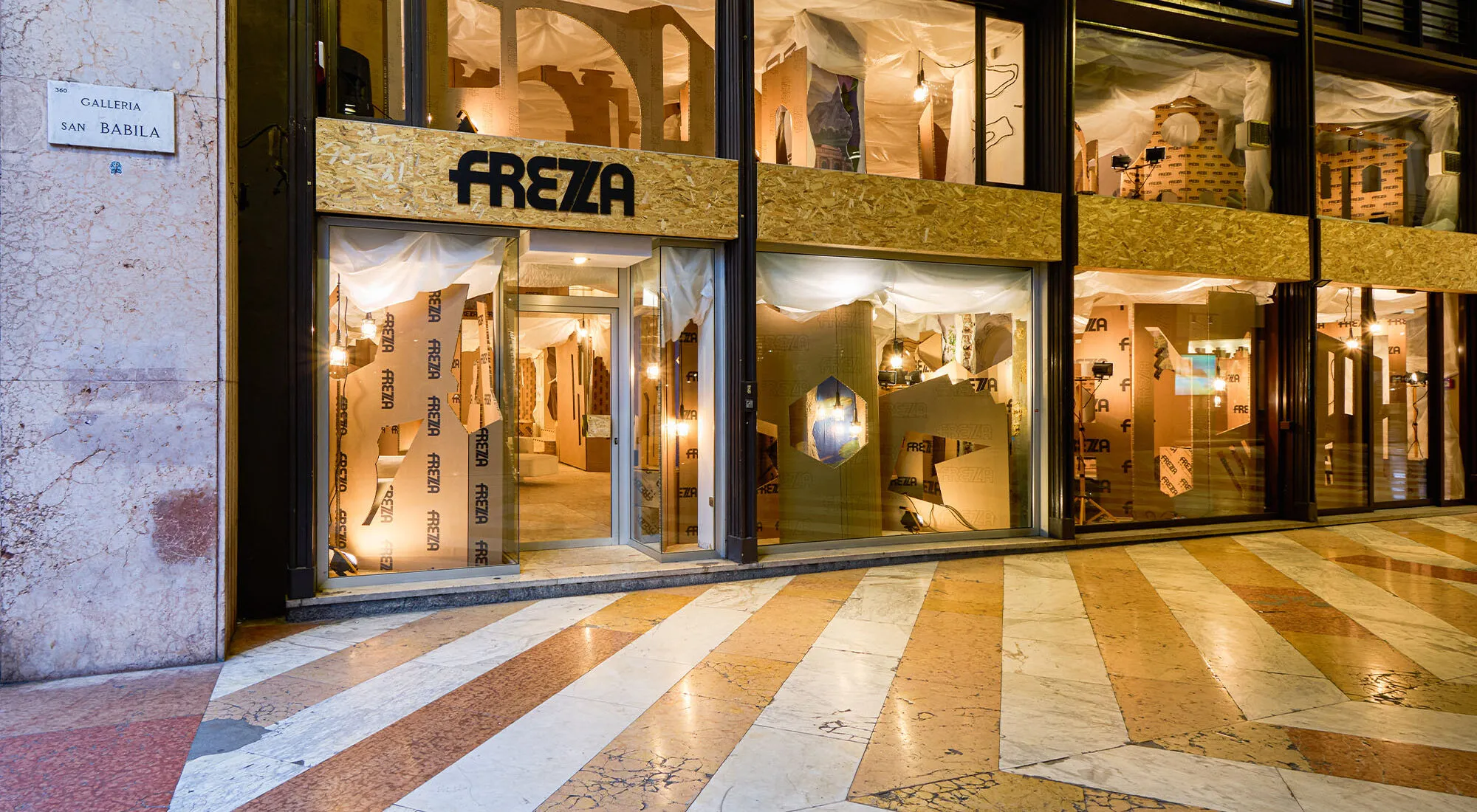 Frezza Milano Design Week 2026 Showroom San Babila - foto stabilimento